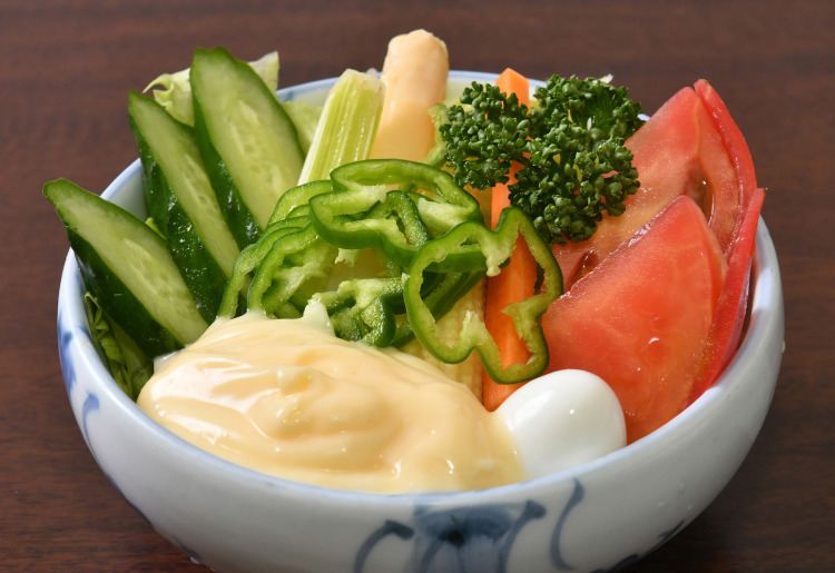 生野菜 自家製マヨネーズ添え